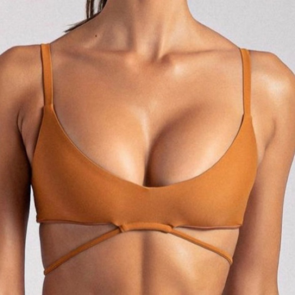 Meshki Frankie under‎ bust strap bikini top